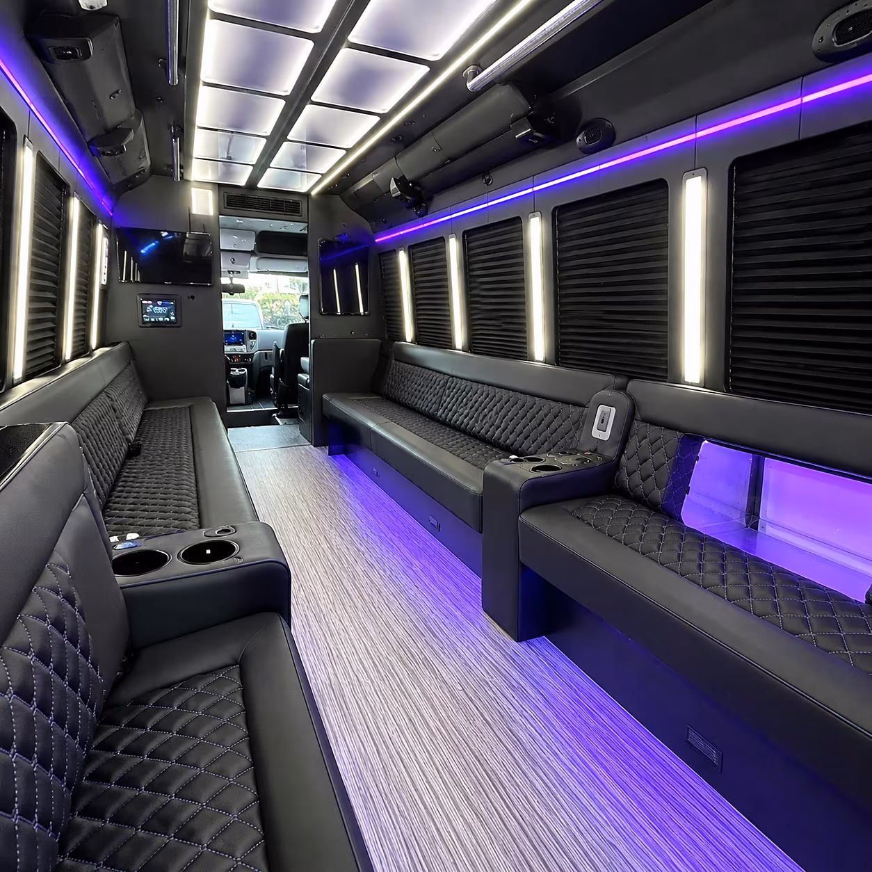 bountiful party bus rentals inside