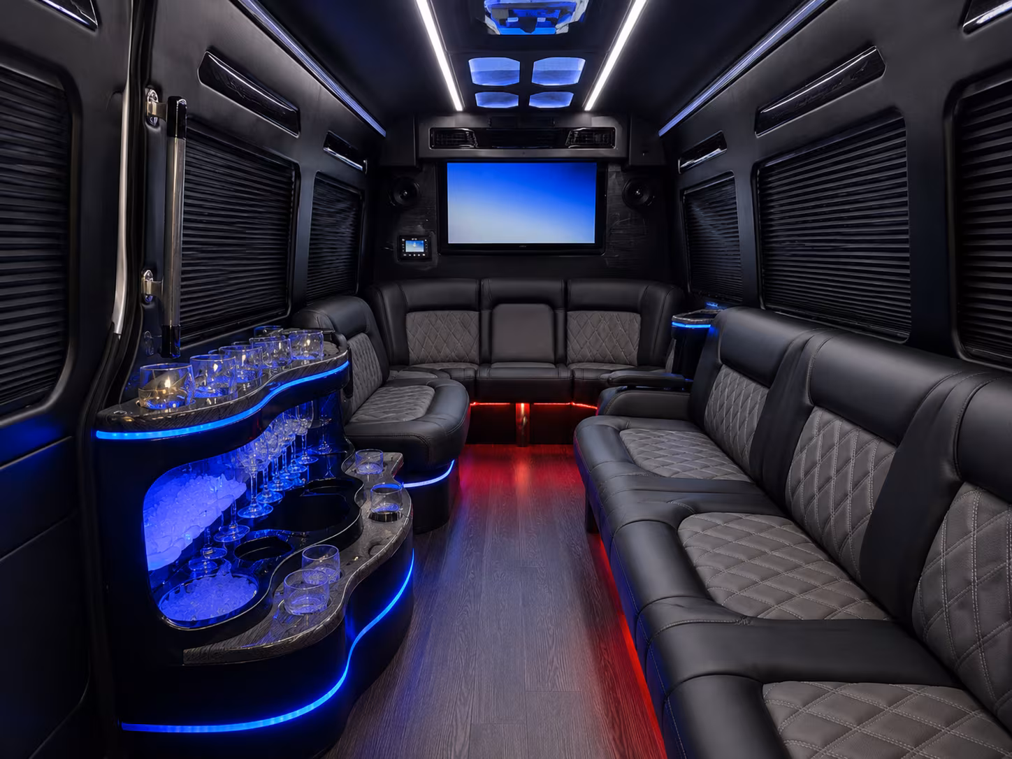 bountiful private event transportation onboard seating