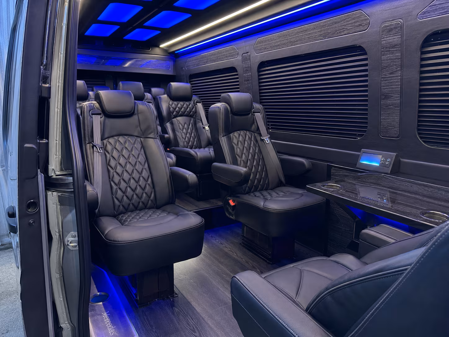 sprinter van transportation for groups and events across bountiful