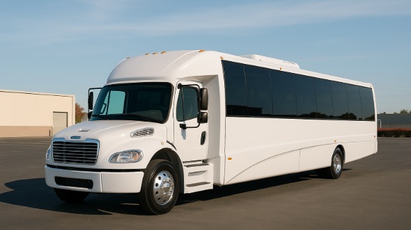Exterior of Charter Bus Company Bountiful's 18 Passenger Minibus in Bountiful