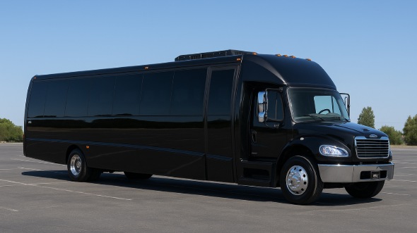 Exterior of Charter Bus Company Bountiful's 20 Passenger Mini bus in Bountiful