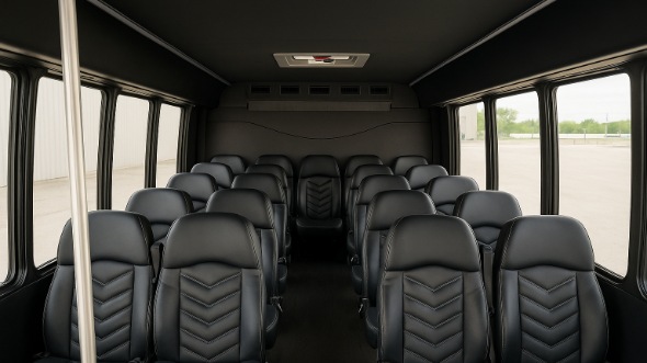 bountiful 15 passenger minibus inside
