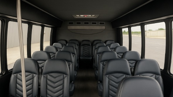 bountiful 20 passenger minibus inside