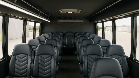 bountiful 30 passenger minibus inside