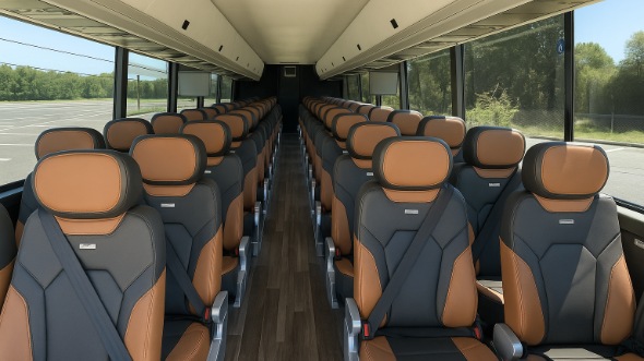 bountiful 54 passenger charter bus rental